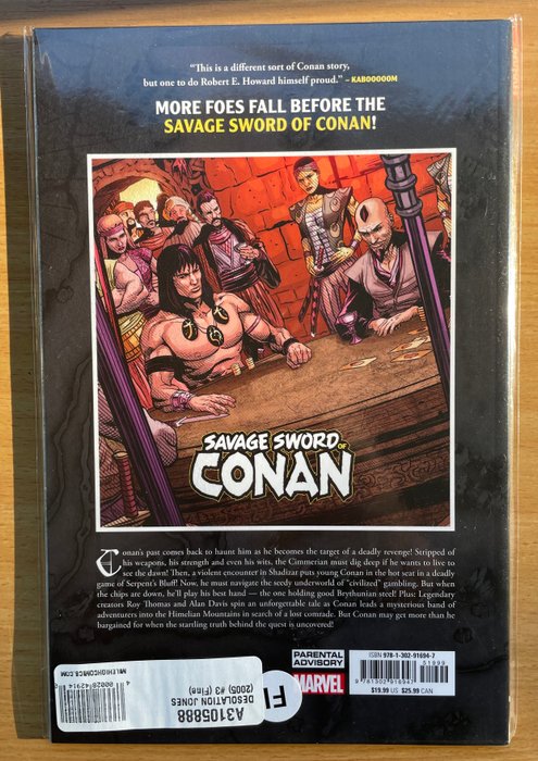 Conan the Barbarian - Collection of 6x Conan Marvel TPB’s + Conan : the Frazetta cover series #3 - 7 Comic - 2009/2022