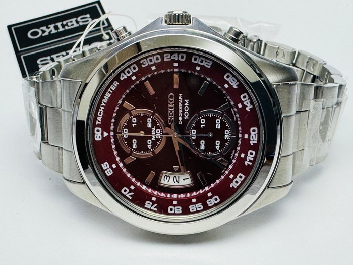 Seiko - Chronograph - Ingen mindstepris - 7T94-0BS0 - Mænd - 2011-nu