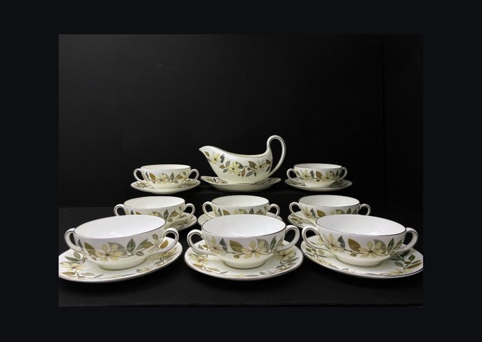 Wedgwood - Bordservice - Beaconsfield - Knogleporcelæn