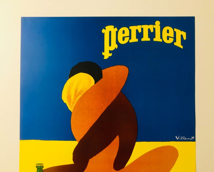 Bernard Villemot - Source Perrier Eau Naturelle - 1990‹erne