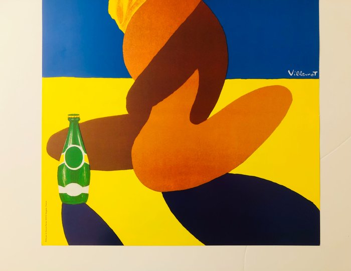 Bernard Villemot - Source Perrier Eau Naturelle - 1990‹erne