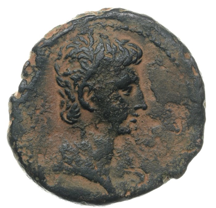 Romarriket Augustus (27 BC-AD 14) As Ephesus mint 25 BC / RIC 486; Scarce  (Ingen mindstepris)