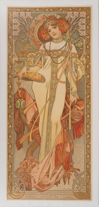 Alphonse Mucha (1860-1939) - Saisons: l'Automne