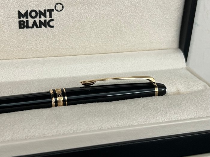 Montblanc Meisterstuck Pix - Classic Model - Precious Resin  Gold Plated - COMO NOVA - SEM USO - Kuglepen