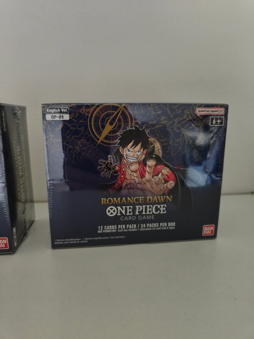 Bandai - 2 Booster box - One Piece - Op 01 romance dawn