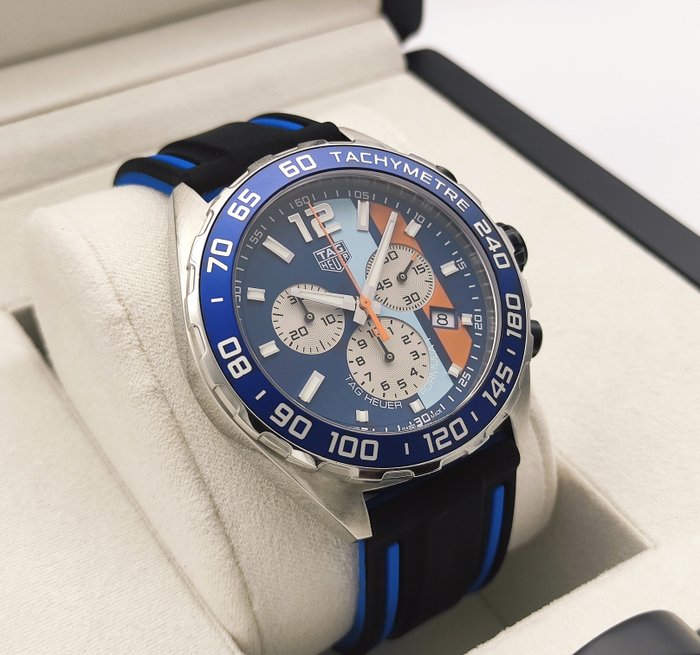 TAG Heuer - Formula 1 Chronograph Gulf Racing Special Edition - CAZ101N - Mænd - 2011-nu