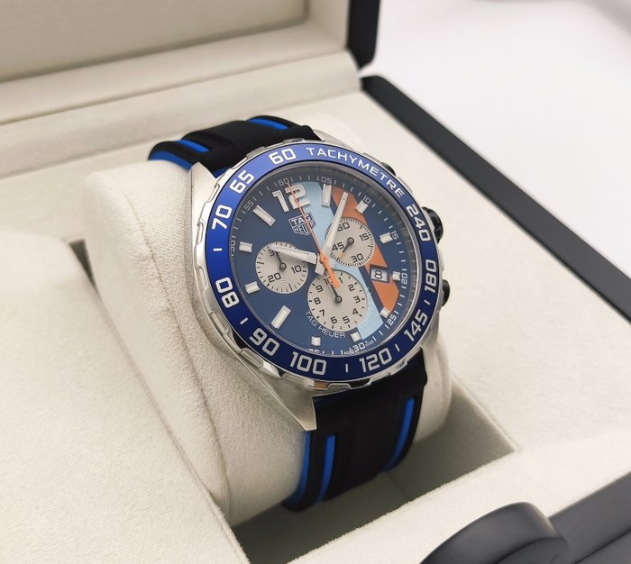 TAG Heuer - Formula 1 Chronograph Gulf Racing Special Edition - CAZ101N - Mænd - 2011-nu