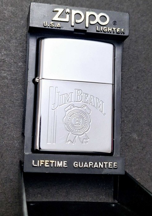 Zippo, Burbon Jim Beam Año 2000 Mes Septiembre - Lighter - Stål