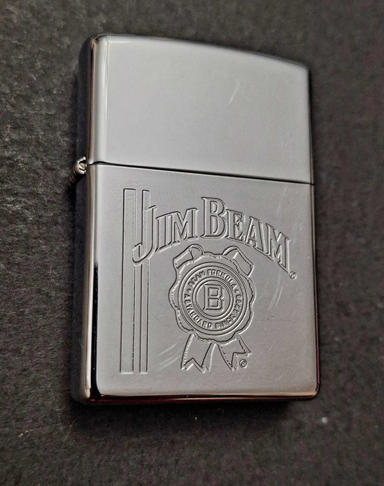 Zippo, Burbon Jim Beam Año 2000 Mes Septiembre - Lighter - Stål