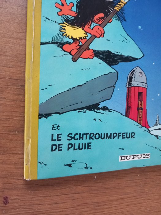 Les Schtroumpfs T6 - Le Cosmoschtroumpf - C - 1 Album - Første udgave - 1970/1970