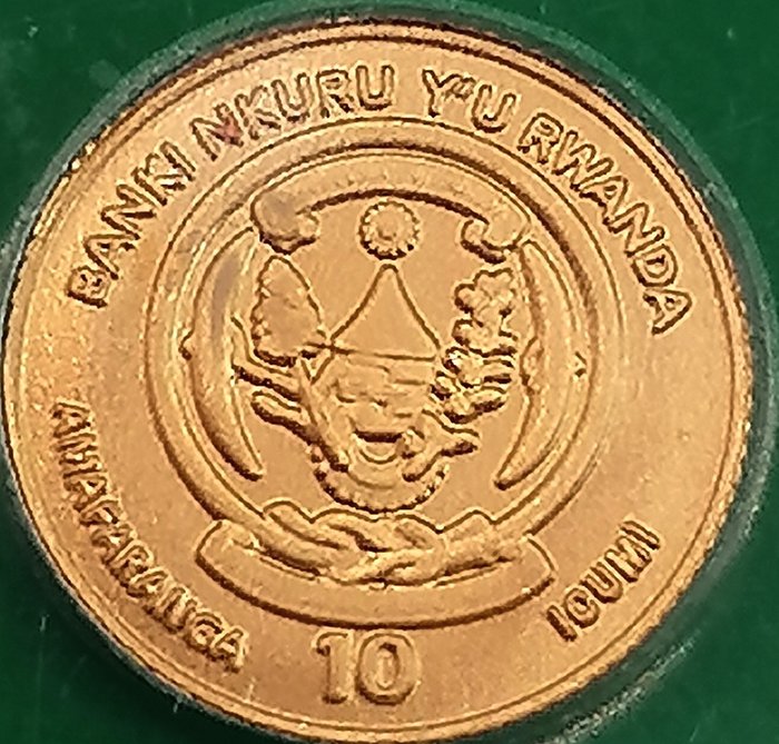 Rwanda. 10 Amafranga 2015 Icons of the World - Ballerina, 1/200 Oz (.999)  (Ingen mindstepris)