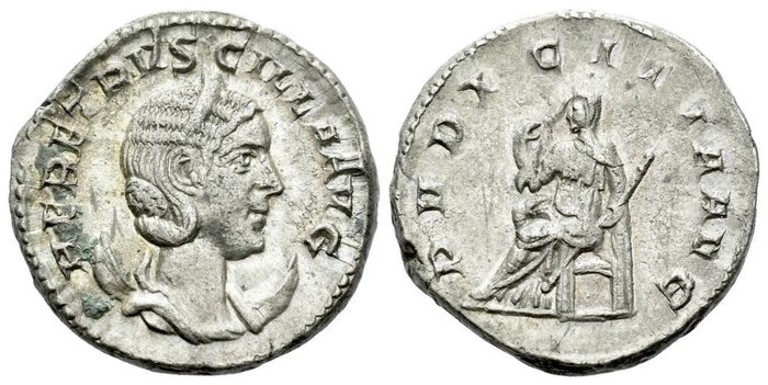 Romarriket Herennia Etruscilla wife of Trajan Decius Antoninianus Rome circa 249-251  (Ingen mindstepris)