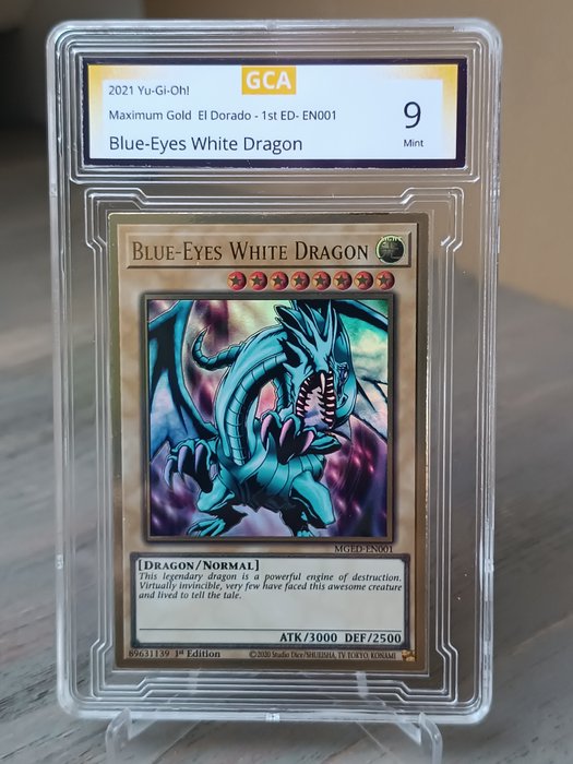 Konami - 1 Card - Blue-Eyes White Dragon