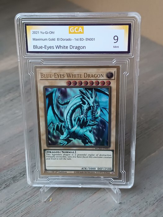 Konami - 1 Card - Blue-Eyes White Dragon