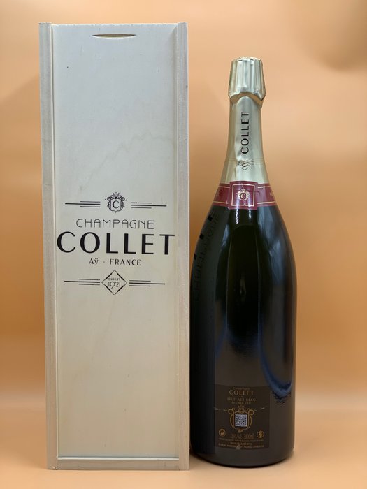 Collet, Art Déco - Champagne 1er Cru, Brut - 1 Dobbelt Magnum/Jeroboam (3,0 L)