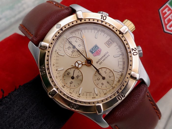 TAG Heuer - Chronograph Valjoux 7750 - 200 Meter - 765.406 - Mænd - 1990-1999