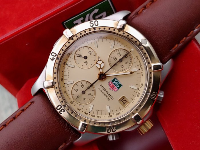 TAG Heuer - Chronograph Valjoux 7750 - 200 Meter - 765.406 - Mænd - 1990-1999