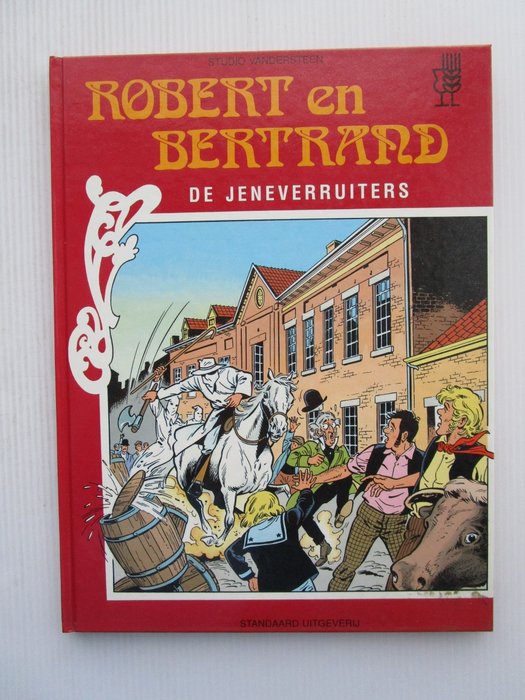 Robert en Bertrand 4 X - hardcover album - 4 Album - Første udgave - 1983/1988