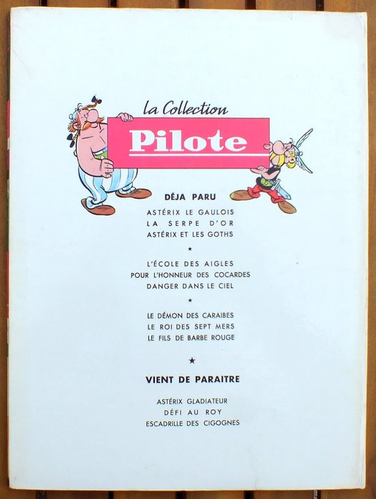 Astérix T4 - Astérix gladiateur - C - 1 Album - Første udgave - 1964