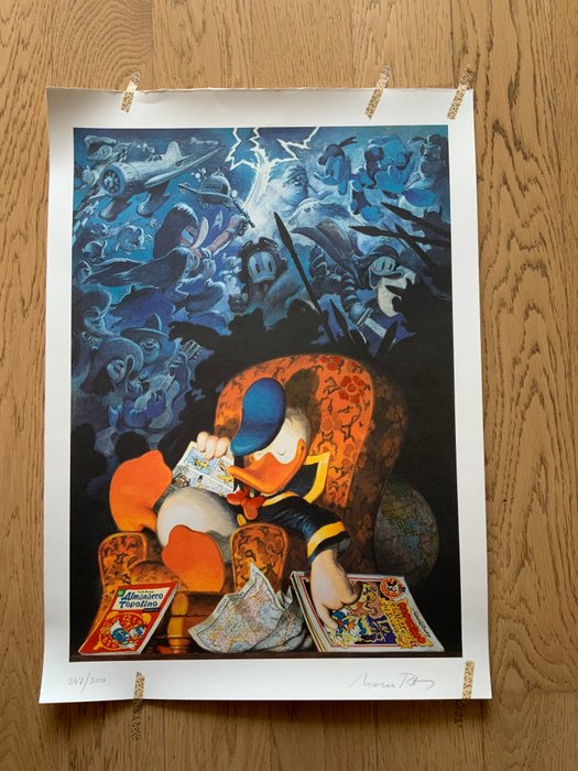 Marco Rota - 1 Offset Print - Donald Duck