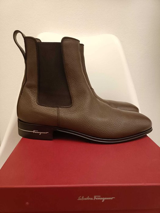 Salvatore Ferragamo - Ankelstøvler - Størelse: Shoes / EU 44