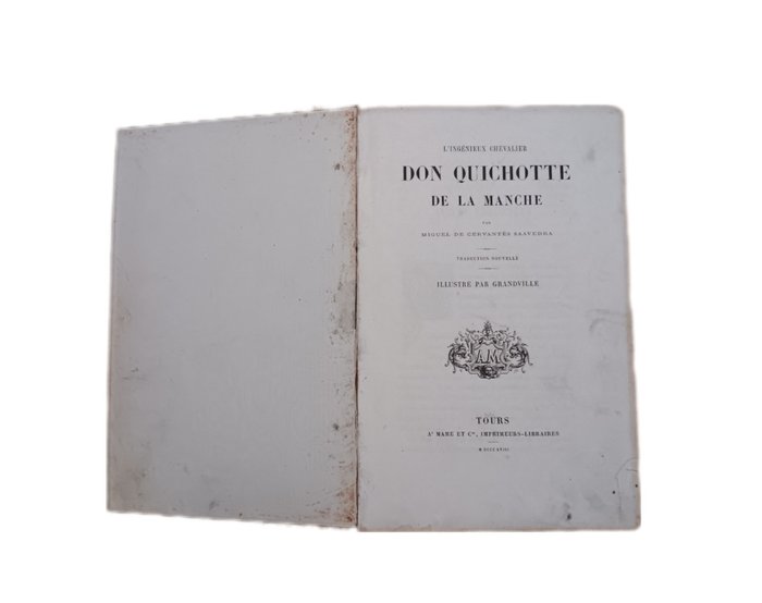 Miguel De Cervantés Saavedra - L'Ingenieux chevalier Don Quichotte de La Manche - 1858