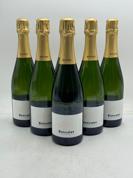 Bonvalet, épopée - Champagne Brut - 6 Flasker (0,75 L)