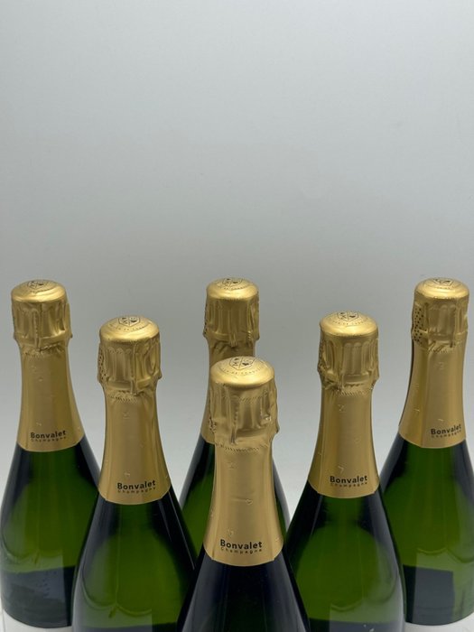 Bonvalet, épopée - Champagne Brut - 6 Flasker (0,75 L)