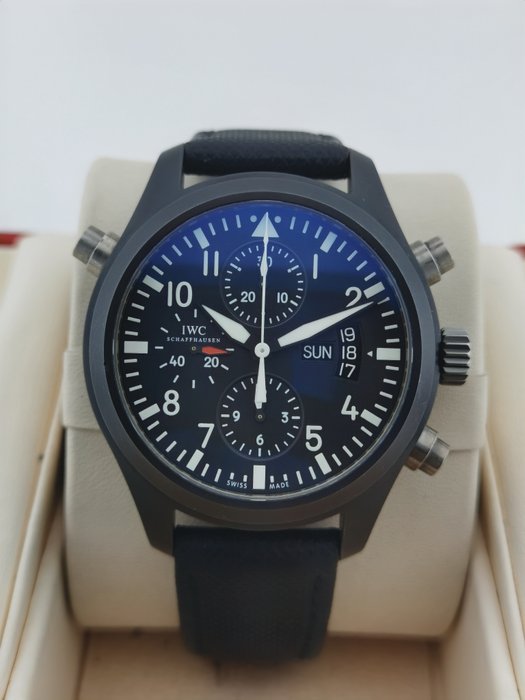 IWC - Pilot's Watch Double Chronograph - IW378601 - Mænd - 2000-2010