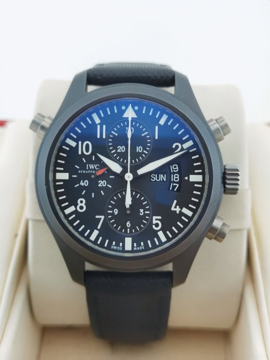 IWC - Pilot's Watch Double Chronograph - IW378601 - Mænd - 2000-2010