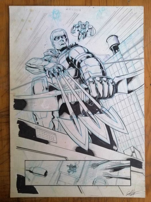 Atilio Rojo - 1 Original page - Green Arrow - 2013