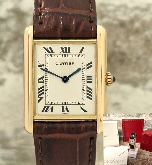 Cartier - 18k Louis Cartier Tank - Ingen mindstepris - Unisex - 2000-2010