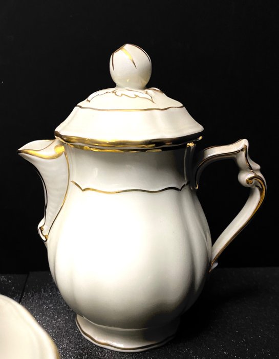 Bernardaud  Co. Limoges - Kaffe og te service (23) - Blødt porcelæn