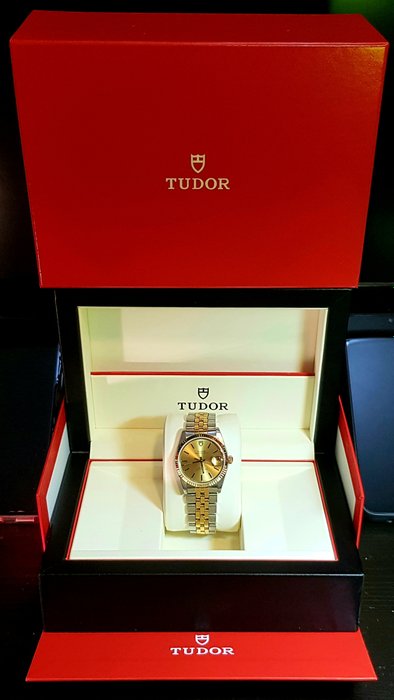 Tudor - Prince Oysterdate - Ingen mindstepris - Ref. 75203  "Gold Dial" - Mænd - 1986