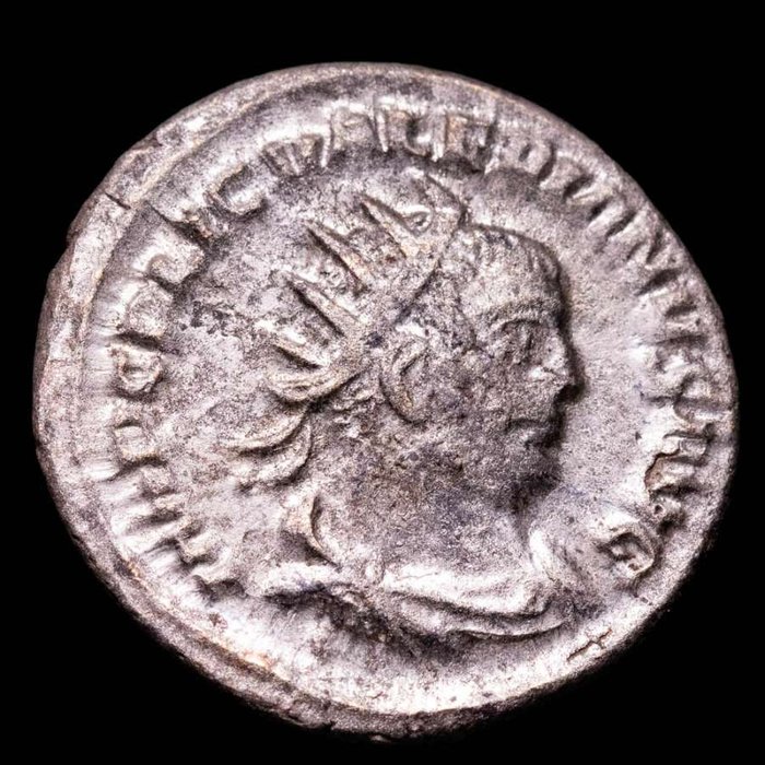 Romarriket. Valerian I (AD 253-260). Antoninianus Antioch mint, 255-256 A.D.  PIETAS AVGG  (Ingen mindstepris)