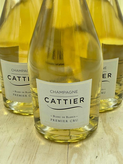 Cattier, Blanc de Blancs - Champagne 1er Cru - 6 Flasker (0,75 L)