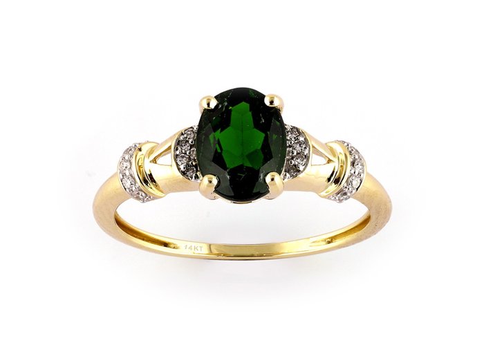 Ingen mindstepris - Ring - 14 karat Gulguld -  1.47ct. tw. Diamant (Natur)  - Diamant