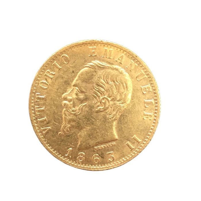 Italien. Victor-Emmanuel II. 20 Lires 1863