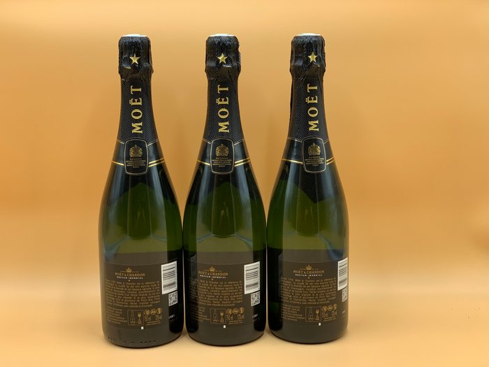 Moët  Chandon, Nectar Impérial - Champagne Demi-Sec - 3 Flasker (0,75 L)