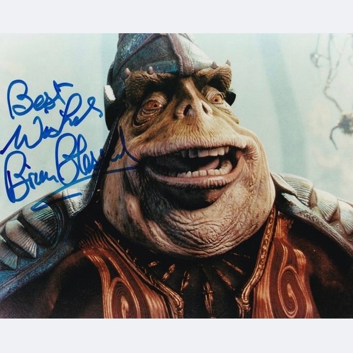 Star Wars Episode I: The Phantom Menace - Signed by Brian Blessed (Boss Nass)