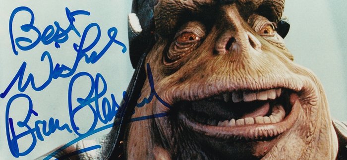 Star Wars Episode I: The Phantom Menace - Signed by Brian Blessed (Boss Nass)