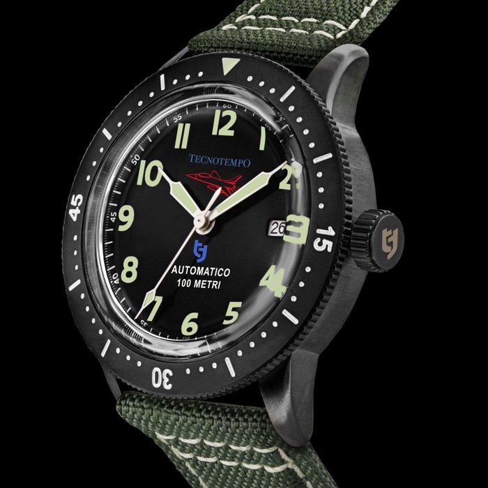 Tecnotempo - "Fighter Pilot" Limited Edition - - TT.100.AAT - Mænd - 2011-nu