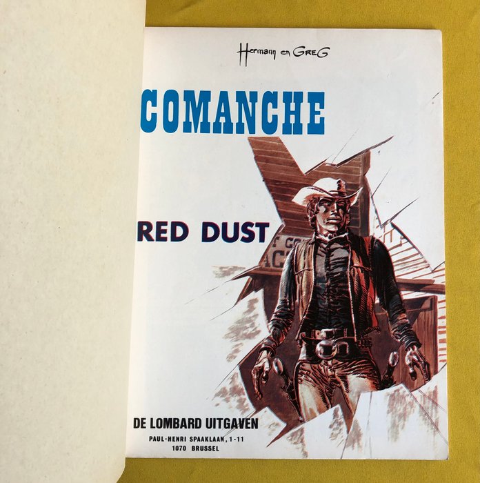 Comanche 1 t/m 14 - Opeenvolgende nummers - 14 Album - Første udgave - 1972/1997