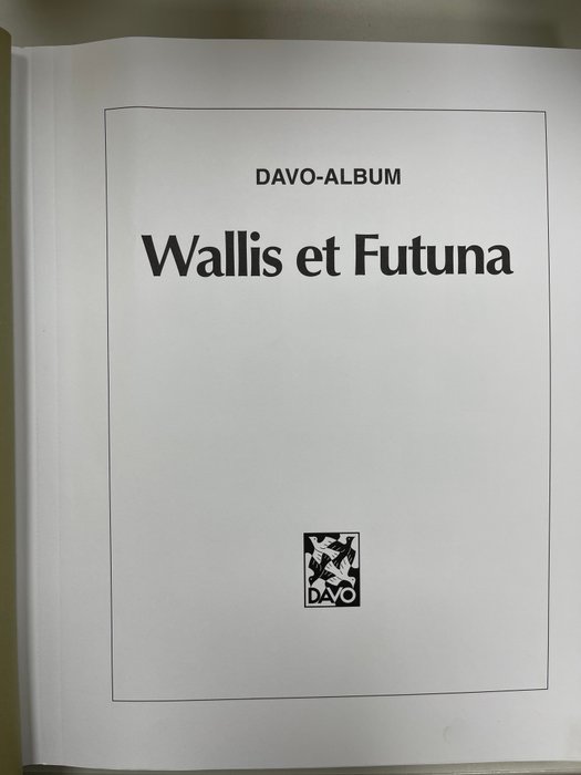 Tilbehør Wallis et Futuna 1920/2014 - i 2 davo luksusalbums inklusive kassetter