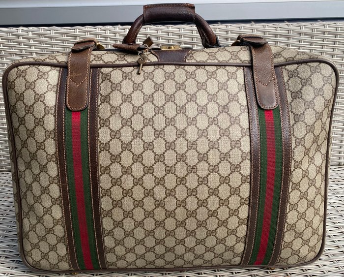 Gucci - Vintage travel  Bag Sherry Line - Rejsetaske