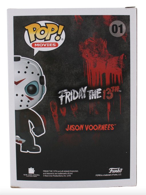 Funko Pop!  - Funko Pop Friday 13th - #01 Ari Lehman Autograph  Inscription - Beckett COA