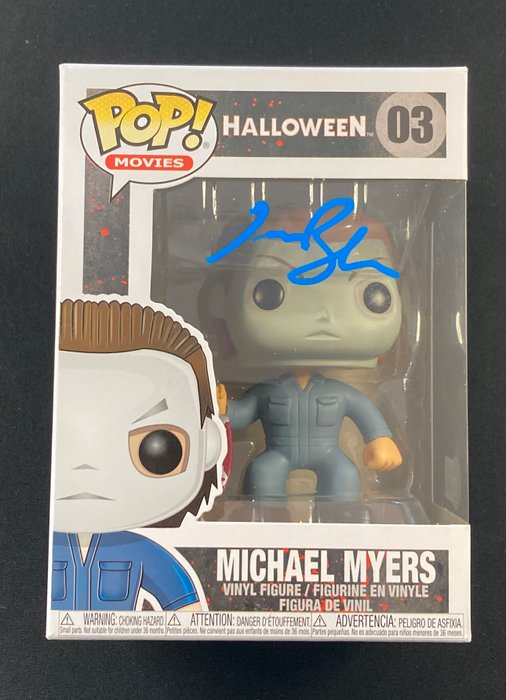 Halloween - Funko Pop - #03 Jason blum -  Autograph - With Beckett COA