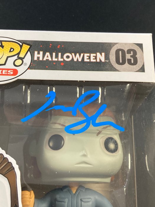 Halloween - Funko Pop - #03 Jason blum -  Autograph - With Beckett COA