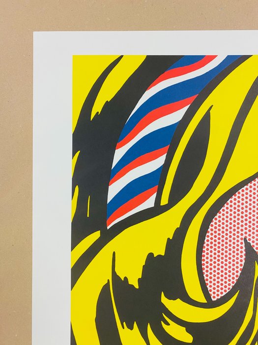 Roy Lichtenstein (after) - Girl with Hair Ribbon - 1990‹erne