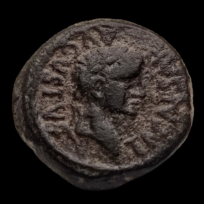 Hispania, Celsa. Tiberius (AD 14-37). Semis